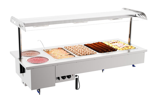 EINBAU-BAIN-MARIE-EINHEIT MIT SCHÜSSELN 4/1