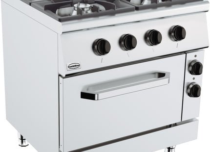 BASE 900 GASKACHEL 4 BU. MET ELEKTRISCHE OVEN