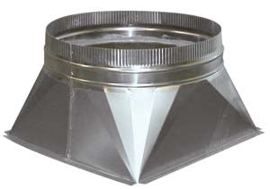 SQUARE TO ROUND CONVERTER Ø 300