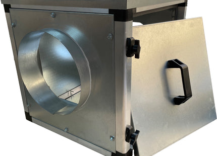 Ventilator til emhætte i dobbeltisoleret boks – 9/9/1400