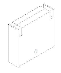 KIT OM STRADDLE-TYPE-EENHEID OM TE ZETTEN NAAR WANDGEMONTEERDE EENHEID 350-100 VOOR 7265.0085-1085
