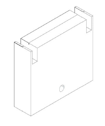 KIT TO CONVERT STRADDLE-TYPE UNIT TO WALL-MOUNTED UNIT 300-100 FOR 7265.0015-0020-0075-1015-1020-1025-1030-1065-1070-1075
