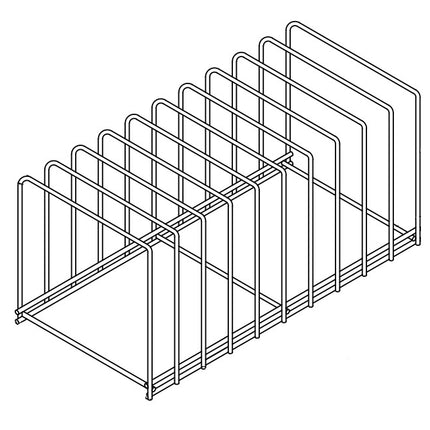 SS TRAY RACK 10