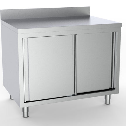 600 WORKTABLE SLIDING DOORS UPSTAND 1000