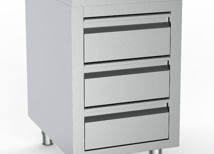700 Arbejdsbord med 3 skuffer 500,-