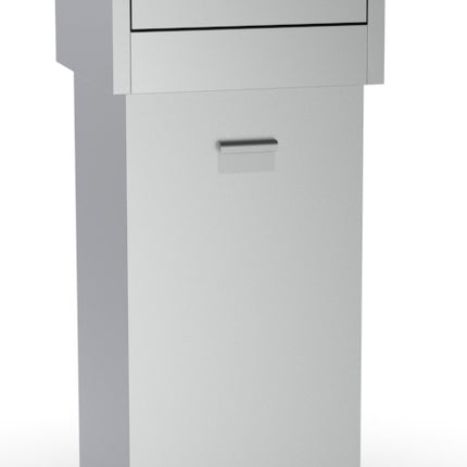 SS WASTE BIN 80L