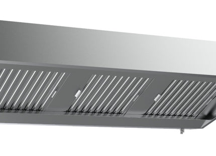 Vægmonteret emhætte komplet med motor – 1.100 × 2.400 mm