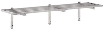 SS TUBE SHELVES 1800 INCL. BRACKETS