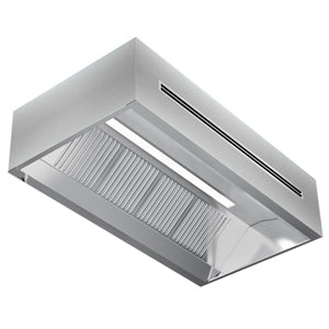 Rustfrit stål gastronorm beholder 65mm -hætte.18,8L