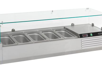 REFRIGERATED COUNTER TOP 1/4 GN x 5