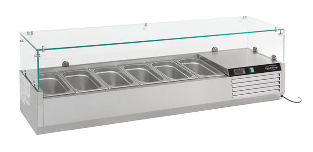 COMPTOIR RÉFRIGÉRÉ 1/3 GN x 6