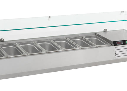 REFRIGERATED COUNTER TOP 1/4 GN x 7