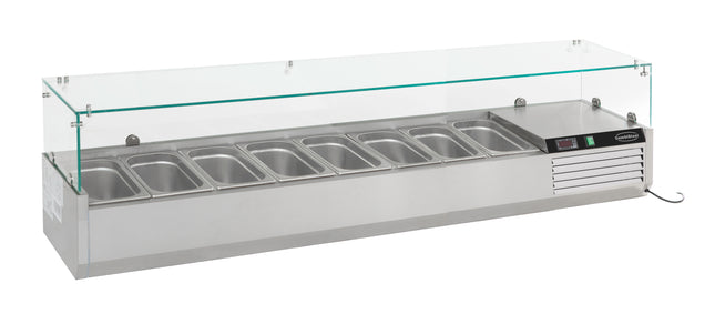 COMPTOIR RÉFRIGÉRÉ 1/4 GN x 8