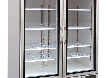 FREEZER 2 GLASS DOORS