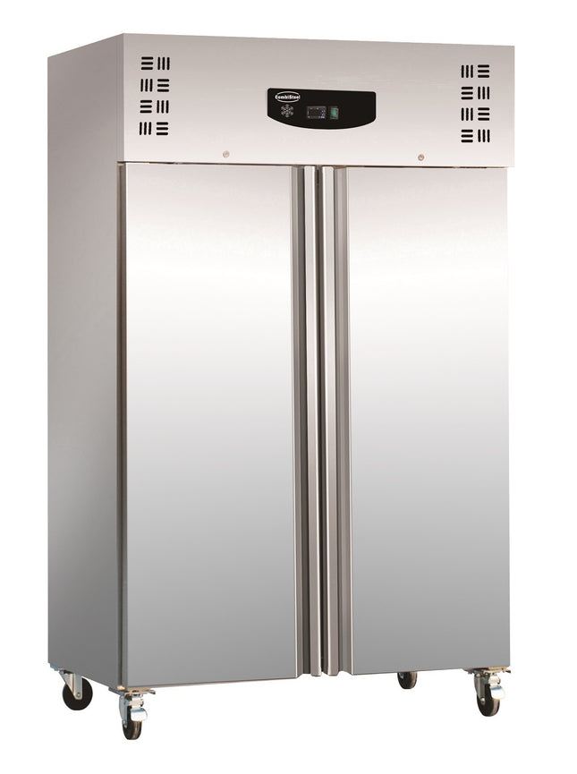 KÜHLSCHRANK SS+AL 1200 LTR STATISCH