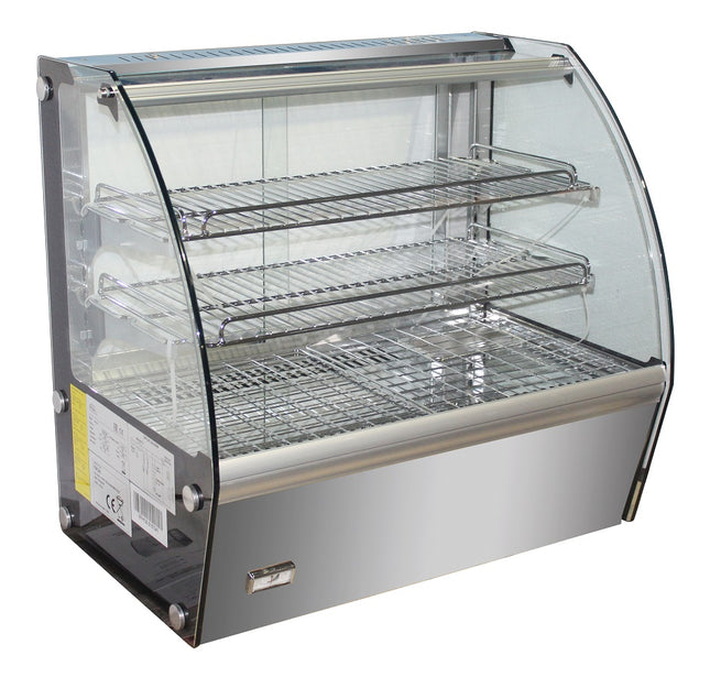 Vitrine chauffante 120 litres