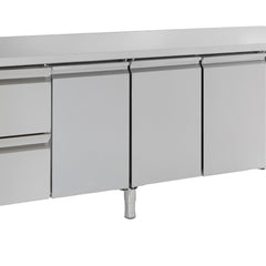 Collection image for: Kühltheke 3 Türen 2 Schubladen