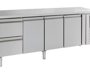 Collection image for: Refrigerated Counter 3 Doors 2 Drawers