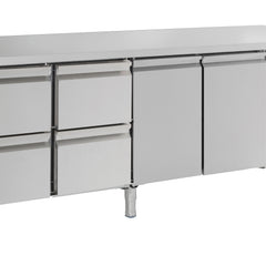 Collection image for: Kühltheke 2 Türen 4 Schubladen