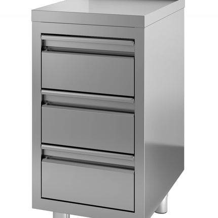 700 WORKTABLE WITH DRAWERS UPSTAND 600