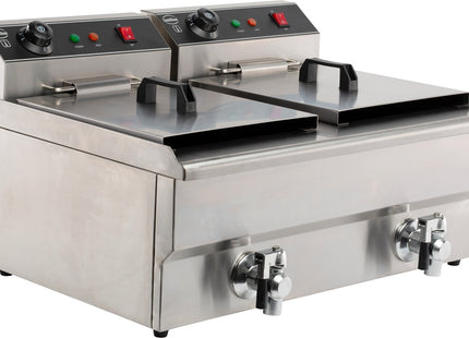 Elektrisk bordfrituregryde 2X8 L