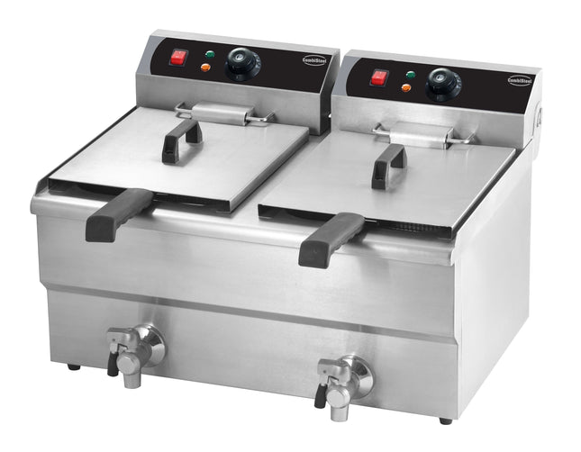 ELECTRIC COUNTER FRYER 2X10 L