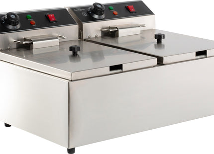 Elektrisk bordfrituregryde 2X6 L