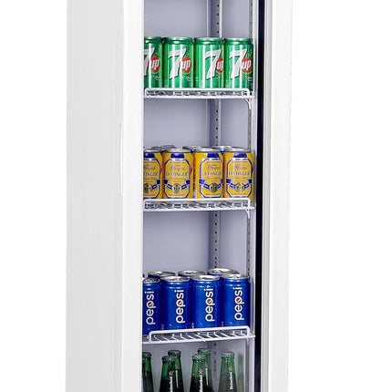 RÉFRIGÉRATEUR À PORTE VITRÉE ÉTROITE