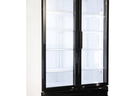 REFRIGERATOR 2 GLASS DOORS BEZ-780 GD