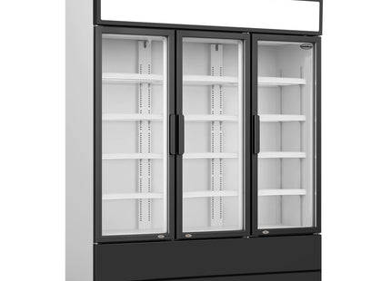 Køleskab 3 glasdøre FCU-1200