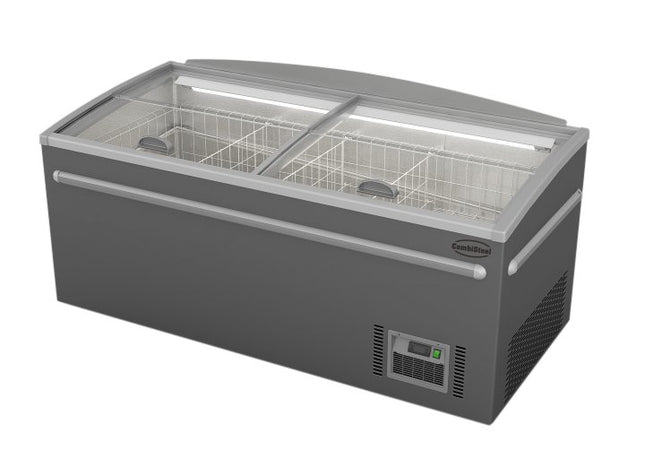 SUPERMARKED Frysebokser GRÅ HODEELEMENT AUTOMATISK AVriming