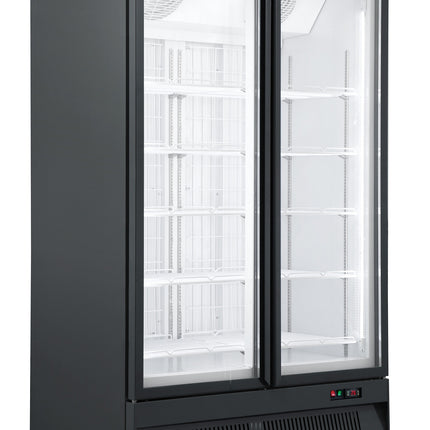 KJØLESKAP 2 GLASSDØRER SVO-1000R