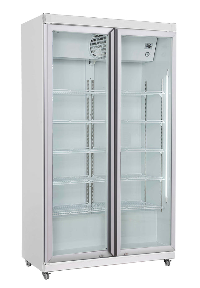 REFRIGERATOR 2 GLASS DOORS AVL-785R