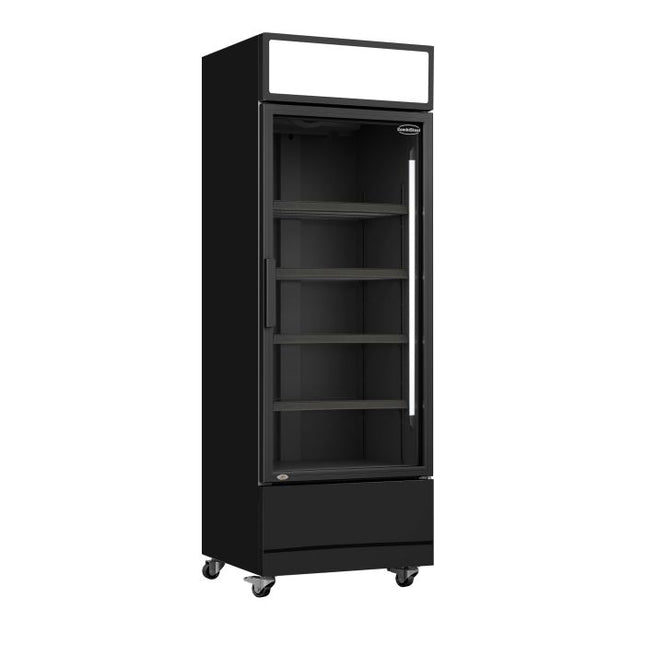 REFRIGERATOR GLASS DOOR FCU-370 BL