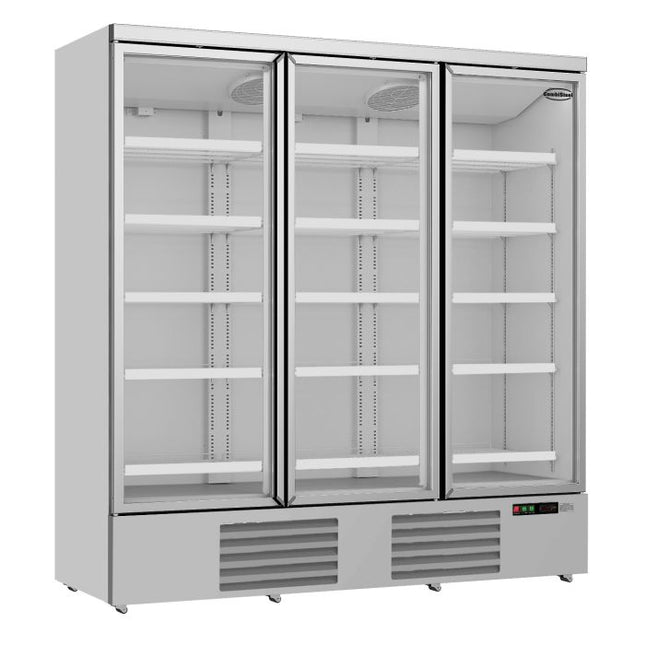 RÉFRIGÉRATEUR 3 PORTES VITRÉES JDE-1530R