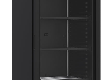 FRYS 1 GLAS Dörr SVART 382L