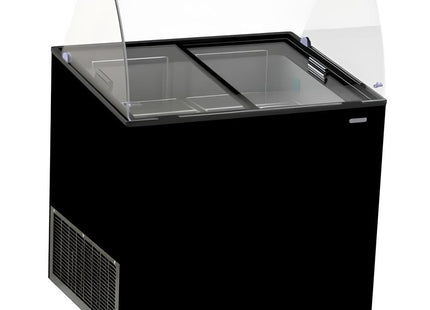 ICE CREAM DISPLAY CORISCA BLACK 6X5 LTR