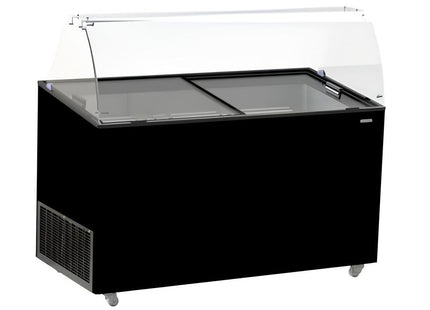 ICE CREAM DISPLAY TENERIFE BLACK 10X5 LTR