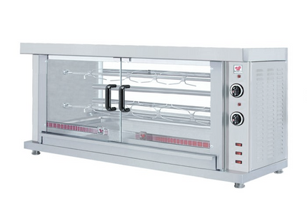 Kylling-rotisserier elektrisk 2 spid