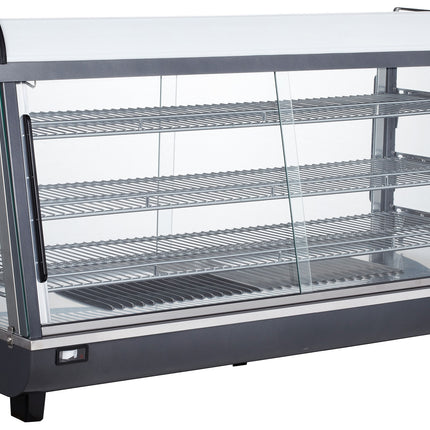 Vitrine chauffante 186L