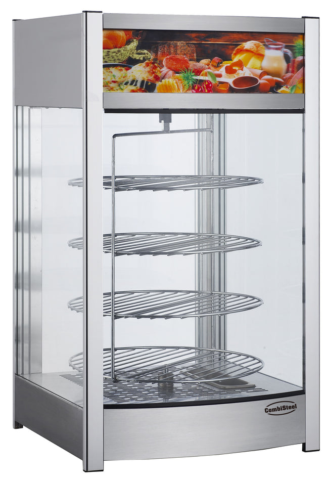 ROTATION Vitrine chauffante 97L
