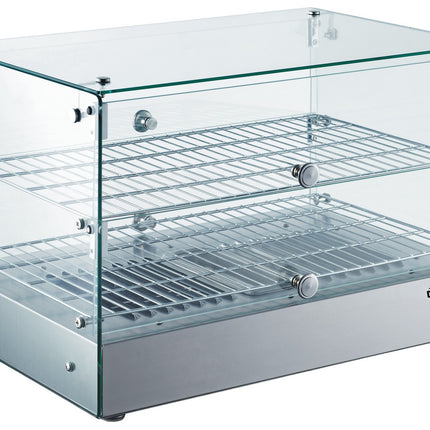 Vitrine chauffante 50L