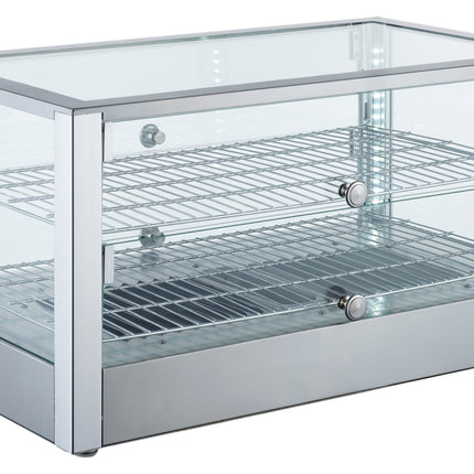 Vitrine chauffante 80L