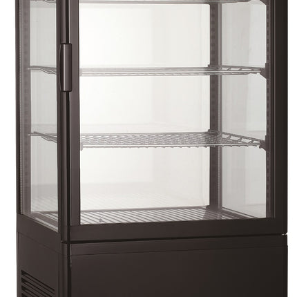 PRÉSENTOIR FROID 78L NOIR