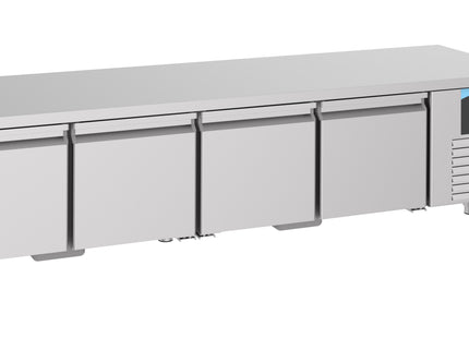 REFRIGERATED COUNTER 600 HEIGHT 4 DOORS