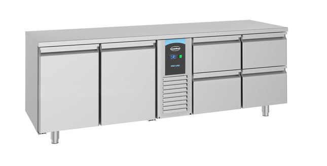 700 CHLADÍCÍ PULT, 2 DVEŘE A 4 ZÁSUVKY MONOBLOCK ENERGY LINE