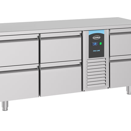 700 REFRIGERATED COUNTER 6 DRAWERS MONOBLOCK ENERGY LINE