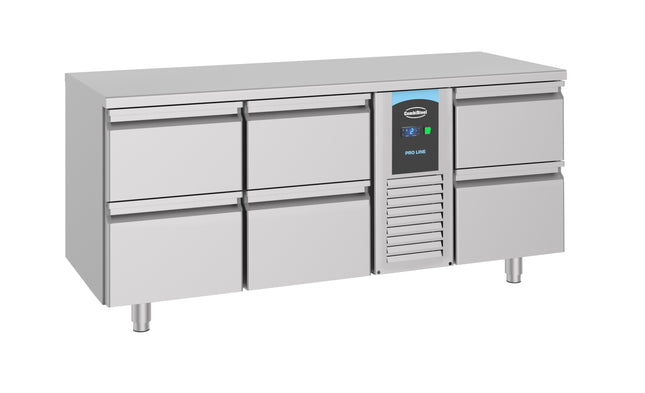 COMPTOIR RÉFRIGÉRÉ 700 6 TIROIRS LIGNE ÉNERGIE MONOBLOC