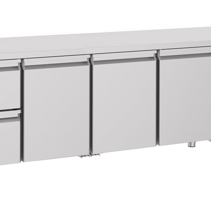 700 REFRIGERATED COUNTER 3 DOORS 2 DRAWERS ENERGY LINE