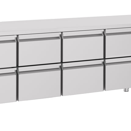 700 REFRIGERATED COUNTER 8 DRAWERS ENERGY LINE